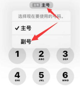 贵溪苹果14维修店分享iPhone 14 Pro Max使用副卡打电话的方法 