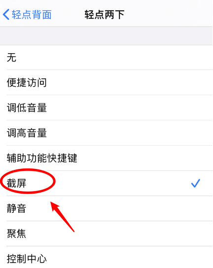 贵溪苹果手机维修分享iPhone12如何启用双击截屏 